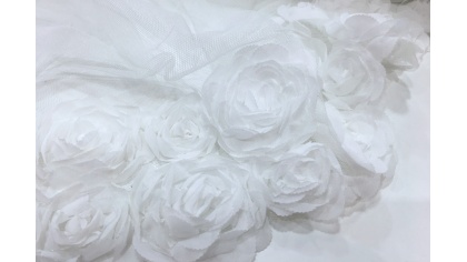 Balts tills ar rozēm