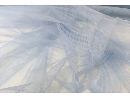 Gaiši zils vienkrāsu audums