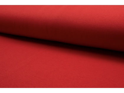 Sarkana siltinātā trikotāža - 2,2m