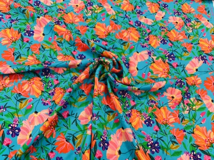 Ziedu vasara - 100% viskoze