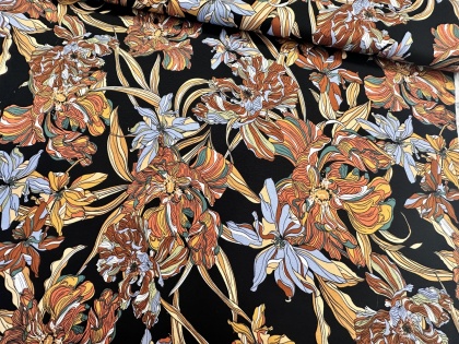 Tumšā lilija - viskozes trikotāža