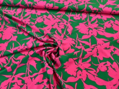 Rozā zaļais- 100% poliesters