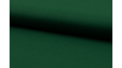 Tumši zaļa platā siltinātā trikotāža - 2,2 m (GOTS)