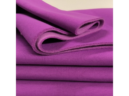 Violetais ceriņs siltinātā trikotāža – platums 180 cm