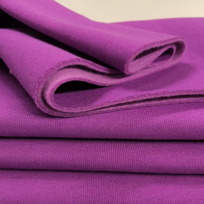 Violetais ceriņs siltinātā trikotāža – platums 180 cm