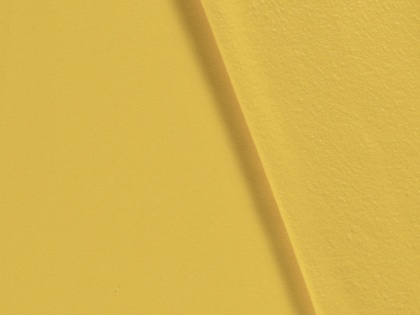 Dzeltena siltinātā trikotāža – platums 150 cm