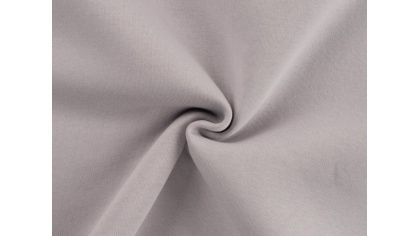 Gaiši pelēka siltinātā trikotāža – platums 150 cm