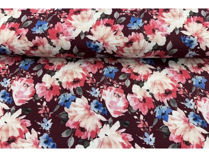 Karmīna ziedi softshell