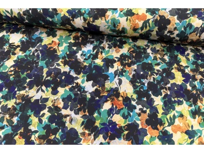 Mazie zaļie ziedi softshell