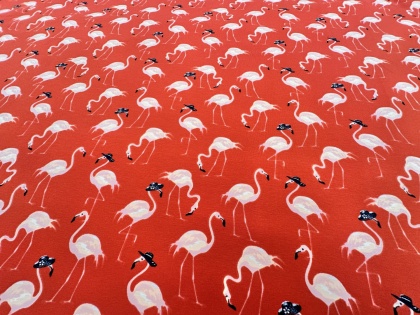 Flamingo - kokvilnas trikotāža