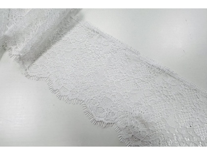 Balta 12cm mežģīne