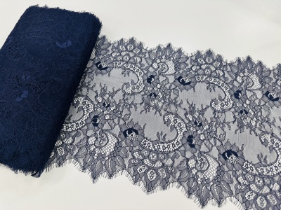 Tumši zila mežģīne - 35cm