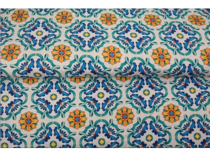 Flīzes – kokvilnas trikotāža