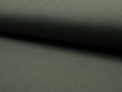 Haki siltinātā trikotāža – auduma gabals 80 cm