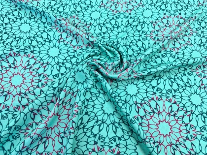 Zila mandala – 100% viskoze