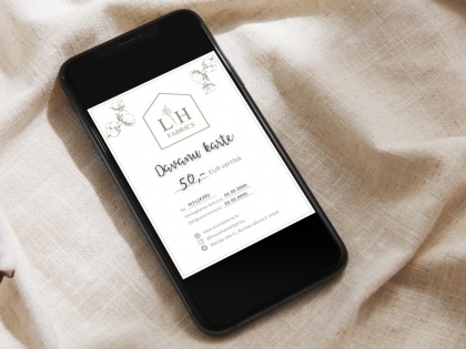 Dāvanu karte (DIGITĀLA)