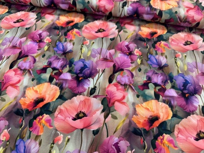 Siltie īrisi - kokvilnas trikotāža