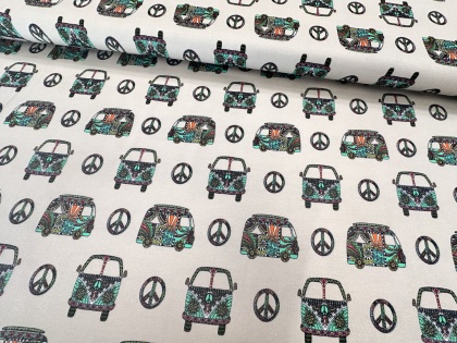 Auto kokvilnas trikotāža