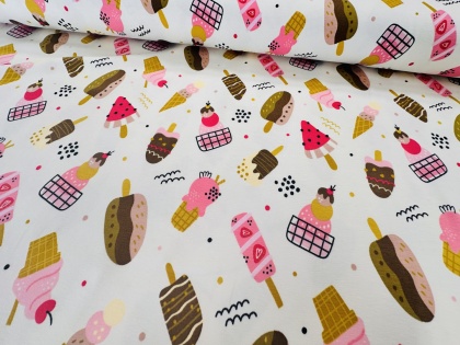 Saldējums - kokvilnas trikotāža