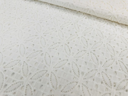 Silti balta - elastīga mežģīne