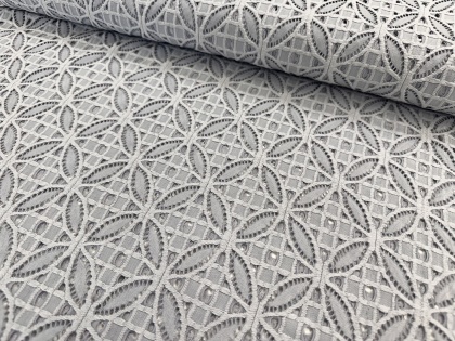 Pelēka - elastīga mežģīne