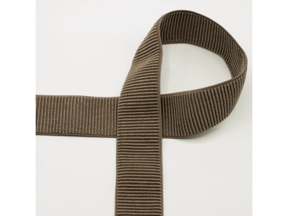 Taupe 5cm RIB gumija