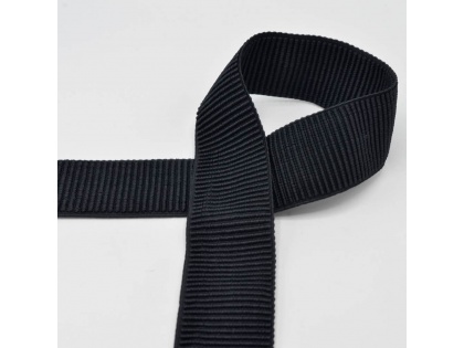 Melna 5cm RIB gumija