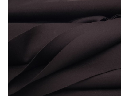 Tumši brūna - Punto / Dubultā viskozes trikotāža