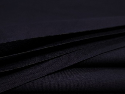 Tumši zila - Punto/Dubultā viskozes trikotāža