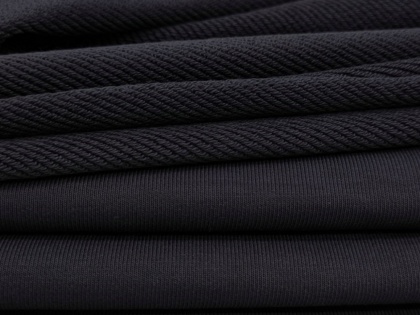 Tumši pelēks - 3 diegu cilpiņtrikotāža