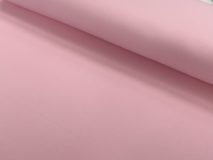 Gaiši rozā - siltinātā kokvilnas trikotāža 220cm plata