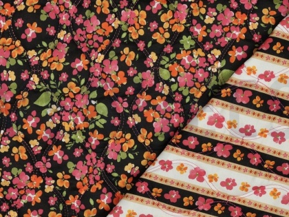 Stepēts kokvilnas audums ar siltinājumu