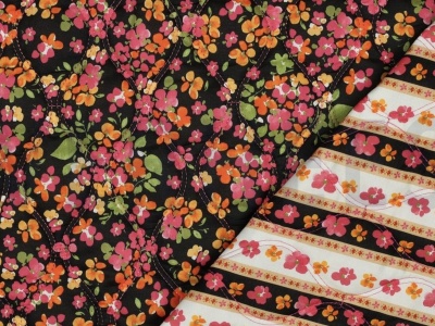 Stepēts kokvilnas audums ar siltinājumu